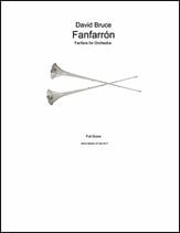 Fanfarron Study Scores sheet music cover
